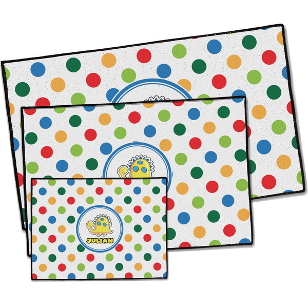 Dots & Dinosaur Door Mats - PARENT MAIN