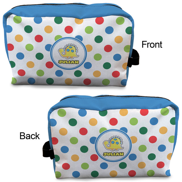 Dots & Dinosaur Dopp Kit - Approval