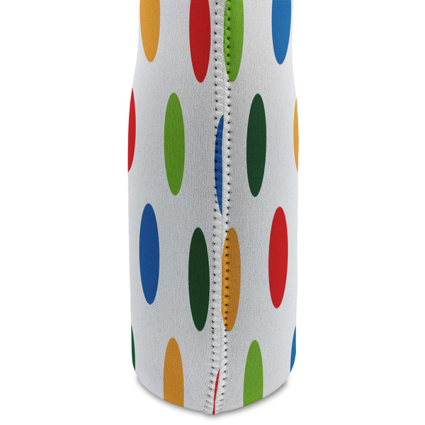 Dots & Dinosaur Double Wine Tote - DETAIL 2 (new)