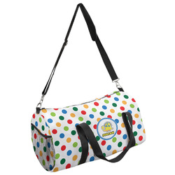 Dots & Dinosaur Duffel Bag - Small (Personalized)