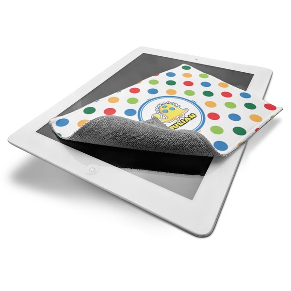 Dots & Dinosaur Electronic Screen Wipe - iPad