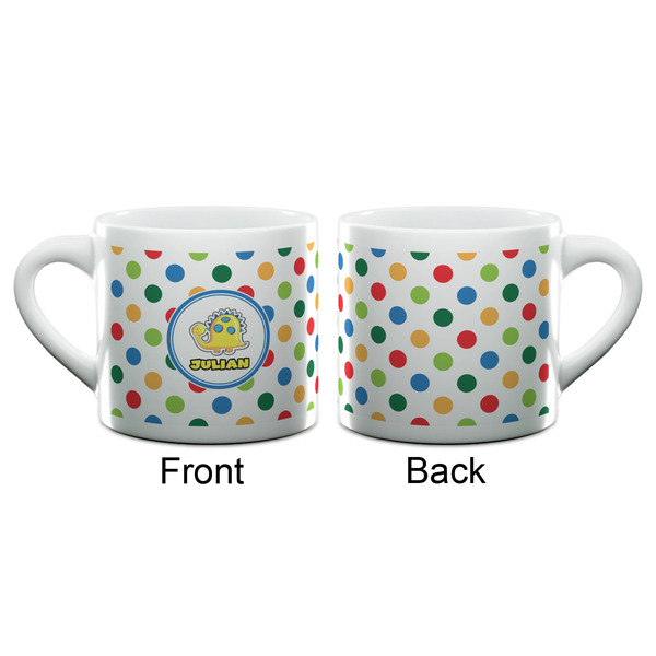 Dots & Dinosaur Espresso Cup - 6oz (Double Shot) (APPROVAL)