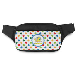 Dots & Dinosaur Fanny Pack (Personalized)
