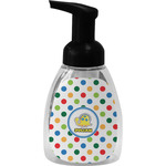Dots & Dinosaur Foam Soap Bottle - Black (Personalized)