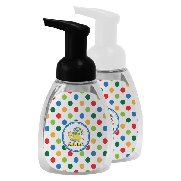 Dots & Dinosaur Foam Soap Bottles - Main