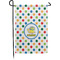 Dots & Dinosaur Garden Flag (Personalized)