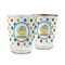 Dots & Dinosaur Glass Shot Glass - 1.5 oz (Personalized)
