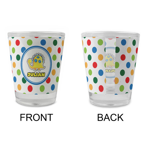 Dots & Dinosaur Glass Shot Glass - Standard - APPROVAL