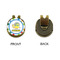 Dots & Dinosaur Golf Ball Hat Clip Marker - Apvl - GOLD