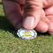 Dots & Dinosaur Golf Ball Marker - Hand