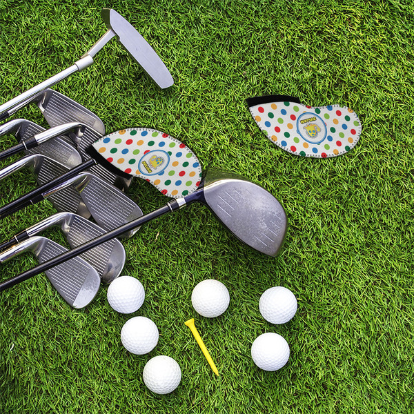 Dots & Dinosaur Golf Club Covers - LIFESTYLE