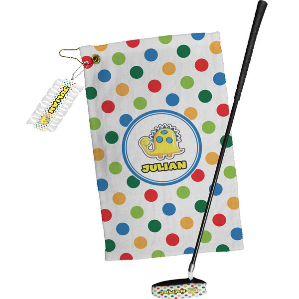 Dots & Dinosaur Golf Gift Kit (Full Print)