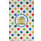 Dots & Dinosaur Golf Towel (Personalized) - APPROVAL (Small Full Print)