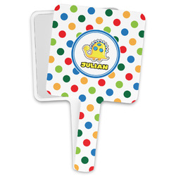 Dots & Dinosaur Hand Mirror (Personalized)