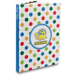 Dots & Dinosaur Hardbound Journal (Personalized)