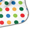 Dots & Dinosaur Hooded Baby Towel- Detail Corner