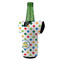 Dots & Dinosaur Jersey Bottle Cooler - ANGLE (on bottle)