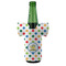 Dots & Dinosaur Jersey Bottle Cooler - FRONT (on bottle)