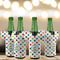Dots & Dinosaur Jersey Bottle Cooler - Set of 4 - LIFESTYLE