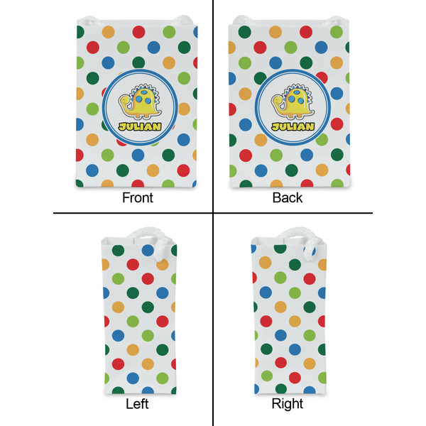 Dots & Dinosaur Jewelry Gift Bag - Matte - Approval
