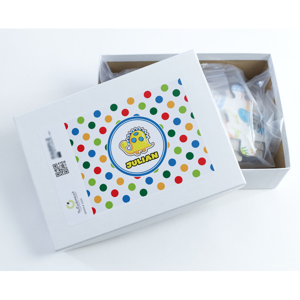 Dots & Dinosaur Jigsaw Puzzle 30 Piece - Box