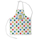 Dots & Dinosaur Kid's Apron - Small (Personalized)