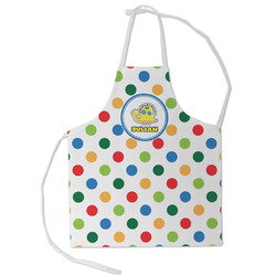Dots & Dinosaur Kid's Apron - Small (Personalized)