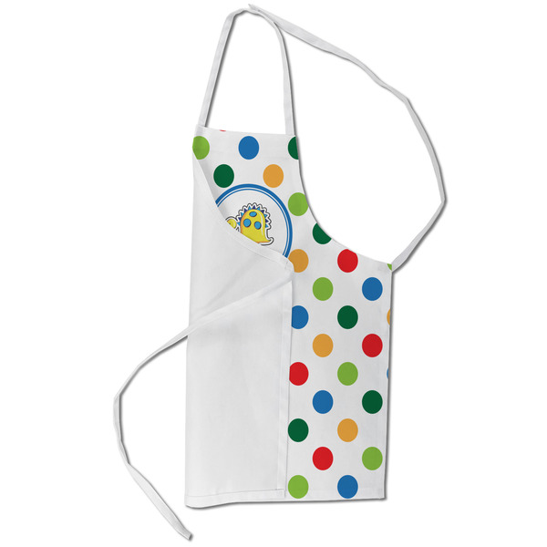 Dots & Dinosaur Kid's Aprons - Small - Main