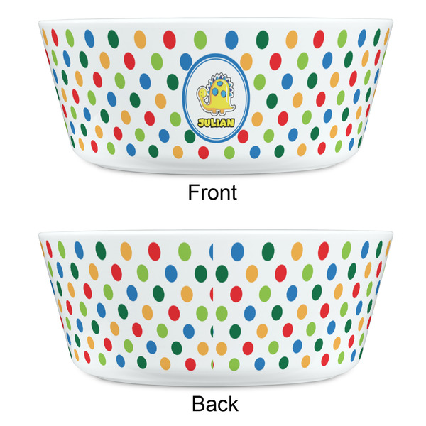Dots & Dinosaur Kids Bowls - APPROVAL