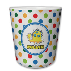 Dots & Dinosaur Plastic Tumbler 6oz (Personalized)