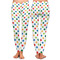 Dots & Dinosaur Ladies Leggings - Front and Back