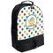 Dots & Dinosaur Backpacks - Black (Personalized)