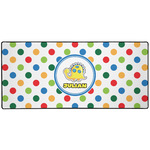 Dots & Dinosaur 3XL Gaming Mouse Pad - 35" x 16" (Personalized)