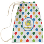 Dots & Dinosaur Laundry Bag - Large (Personalized)