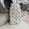 Dots & Dinosaur Large Laundry Bag - In Context