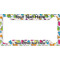 Dots & Dinosaur License Plate Frame - Style A