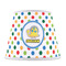 Dots & Dinosaur Poly Film Empire Lampshade - Front View