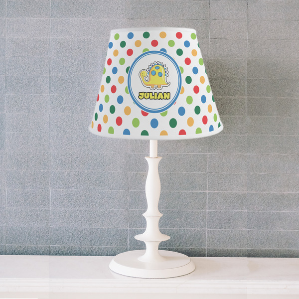 Dots & Dinosaur Poly Film Empire Lampshade - Lifestyle