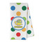 Dots & Dinosaur Kitchen Towel - Microfiber (Personalized)