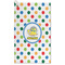 Dots & Dinosaur Microfiber Golf Towel - Large (Personalized)