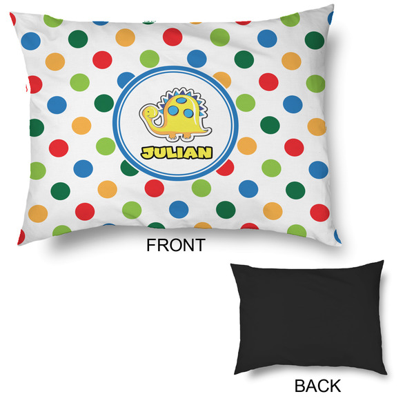 Dots & Dinosaur Outdoor Dog Beds - Large - APPROVAL