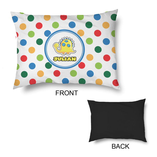 Dots & Dinosaur Outdoor Dog Beds - Medium - APPROVAL