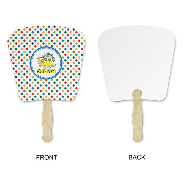 Dots & Dinosaur Paper Fans - Approval