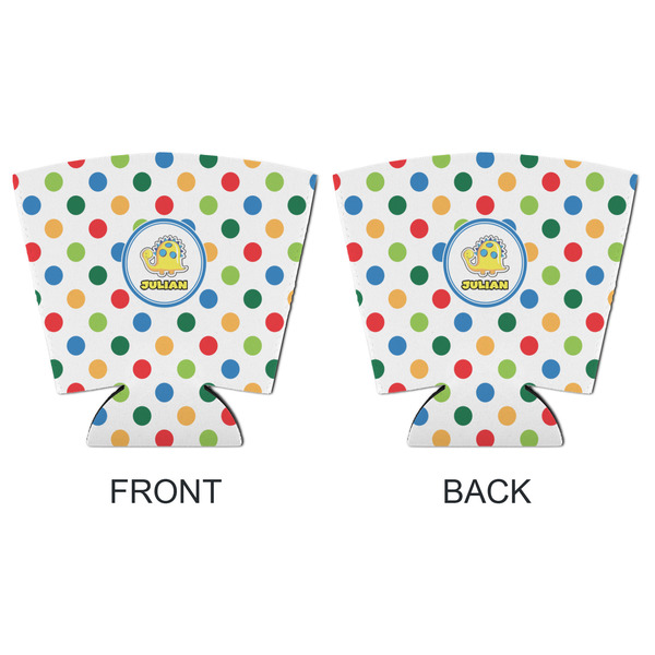 Dots & Dinosaur Party Cup Sleeves - with bottom - APPROVAL