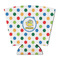 Dots & Dinosaur Party Cup Sleeves - with bottom - FRONT