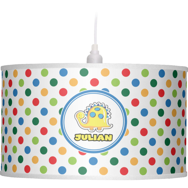 Dots & Dinosaur Pendant Lamp Shade