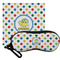 Dots & Dinosaur Eyeglass Case & Cloth (Personalized)