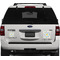 Dots & Dinosaur Personalized Square Car Magnets on Ford Explorer
