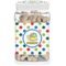 Dots & Dinosaur Dog Treat Jar (Personalized)