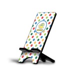 Dots & Dinosaur Cell Phone Stand (Personalized)